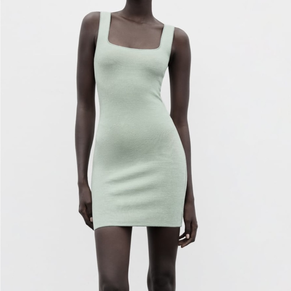 Zara Knit Stretch Dress